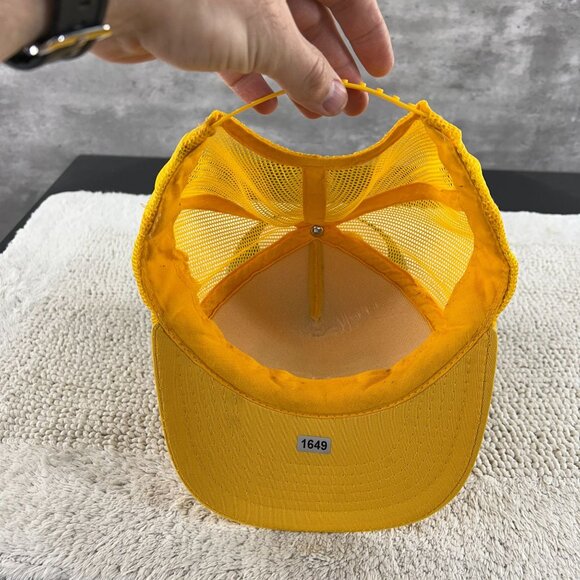 VINTAGE YOOHOO MESH SNAPBACK TRUCKER HAT OSFA GRAPHIC CAP CHOCOLATE DRINK - Picture 6 of 7